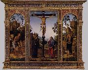 PERUGINO, Pietro The Galitzin Triptych af oil painting